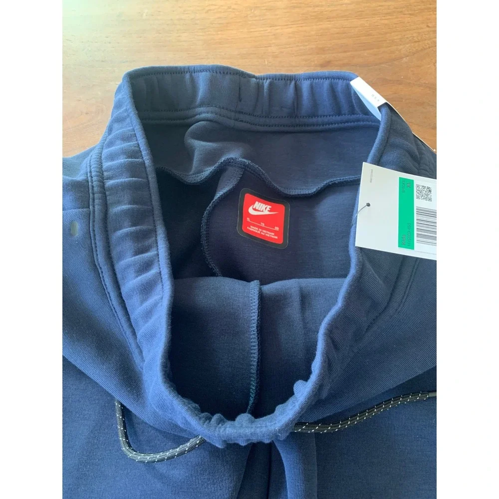Nike Sportswear Tech Fleece Joggers Navy Blue Boys XL HV5809-453 NWT‎